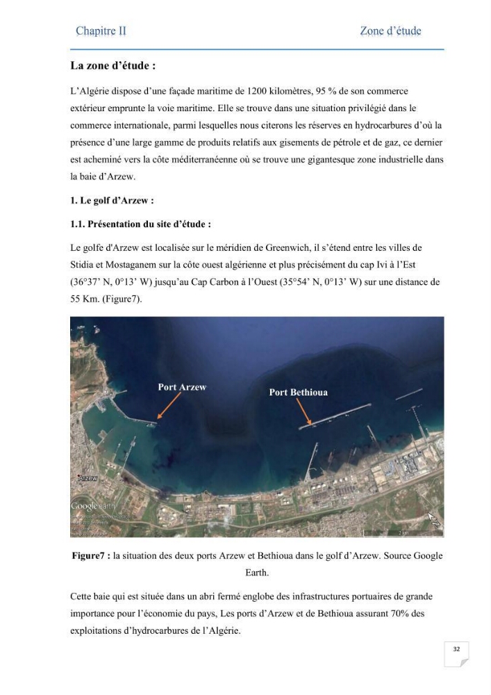 Contribution au développement d\'un modèle probabiliste pour estimer le risque d\'invasion par les eaux de ballast: cas de port d\'Arzew