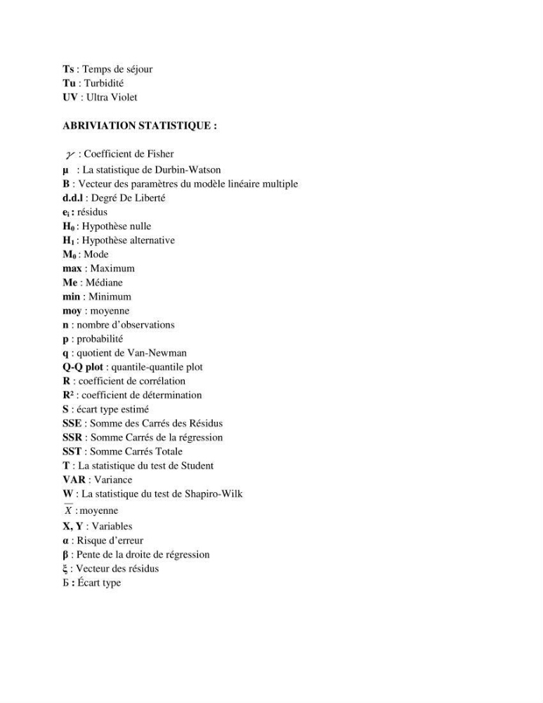 Etude statistique de l\'influence des conditions climatiques sur le pouvoir épuratoire de lagunage naturel