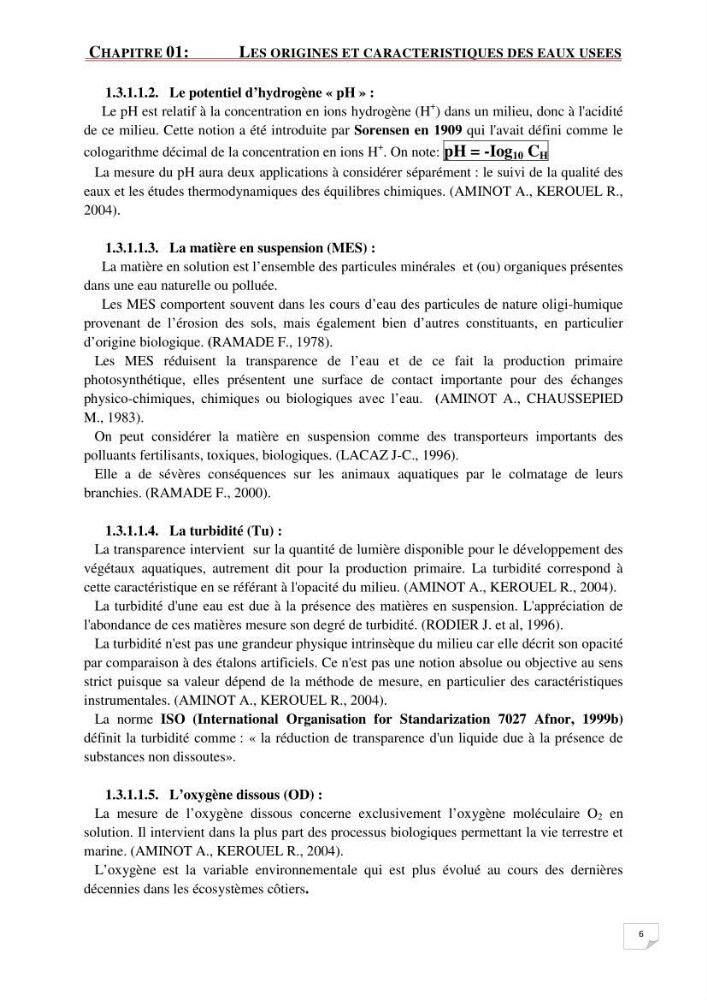 Etude statistique de l\'influence des conditions climatiques sur le pouvoir épuratoire de lagunage naturel