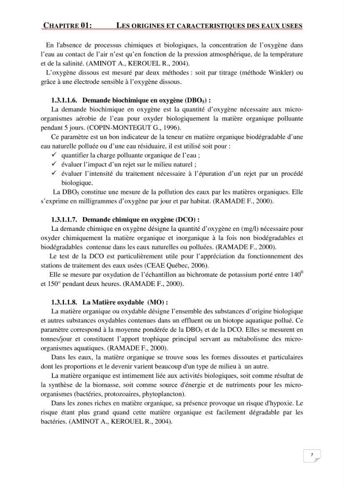 Etude statistique de l\'influence des conditions climatiques sur le pouvoir épuratoire de lagunage naturel