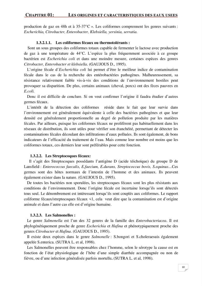 Etude statistique de l\'influence des conditions climatiques sur le pouvoir épuratoire de lagunage naturel