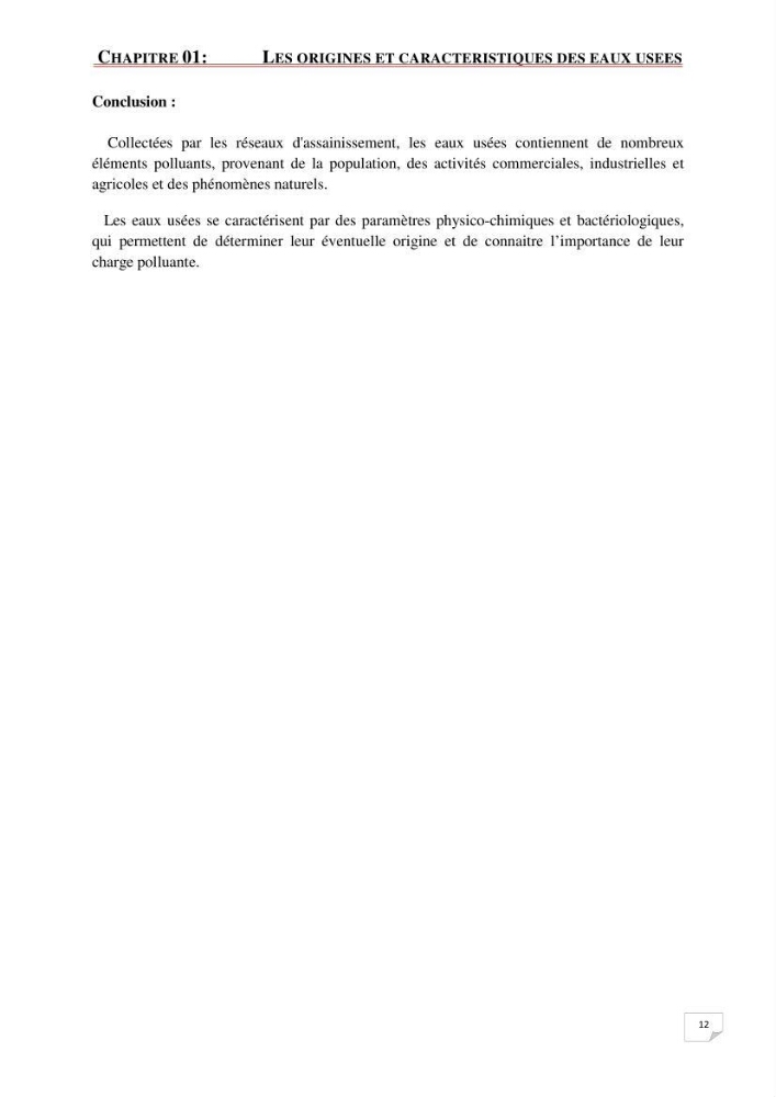 Etude statistique de l\'influence des conditions climatiques sur le pouvoir épuratoire de lagunage naturel