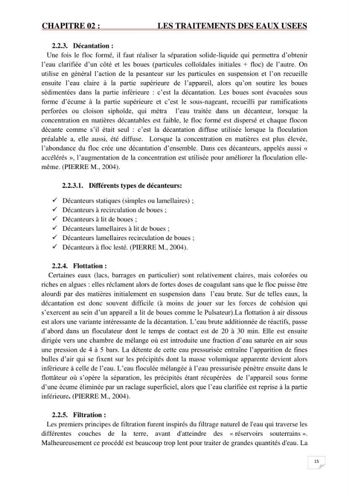 Etude statistique de l\'influence des conditions climatiques sur le pouvoir épuratoire de lagunage naturel