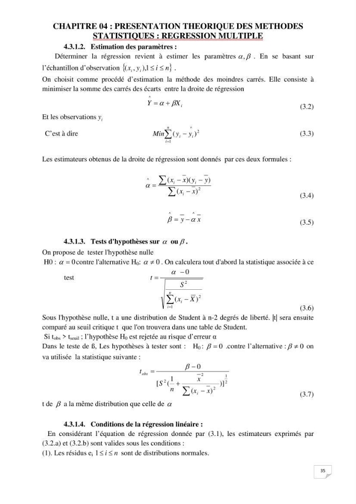 Etude statistique de l\'influence des conditions climatiques sur le pouvoir épuratoire de lagunage naturel