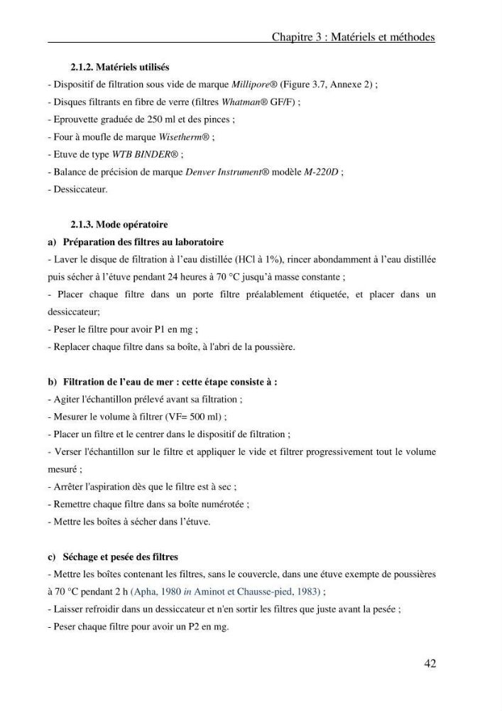 Evaluation des paramètres physico-chimiques et des sels nutritifs dans les eaux côtières algéroises (la baie d\'Alger et de Zemmouri)