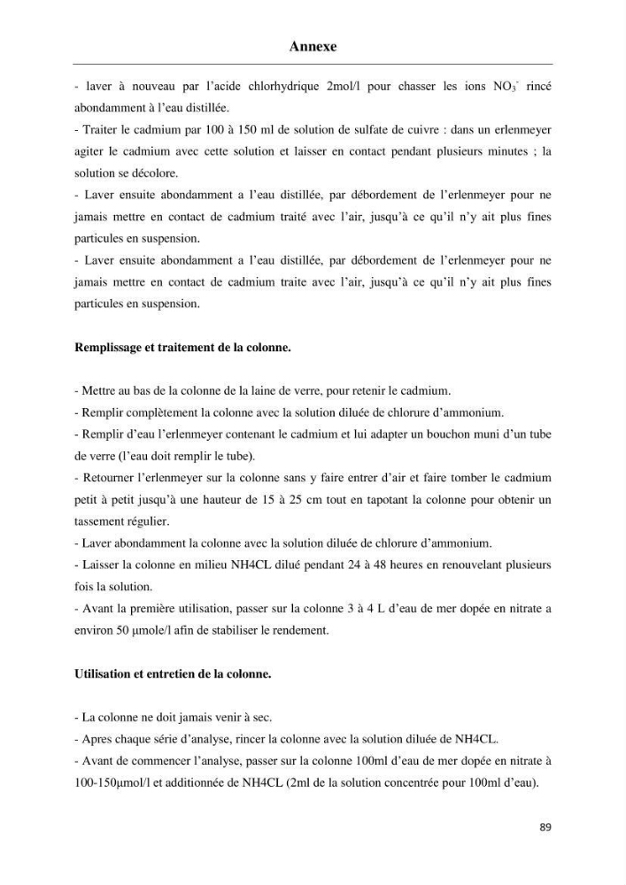 Evaluation des paramètres physico-chimiques et des sels nutritifs dans les eaux côtières algéroises (la baie d\'Alger et de Zemmouri)