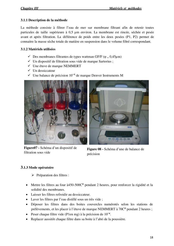 La mesure des paramètres physico-chimiques et les hydrocarbures polyaromatiques au niveau du port de Sidi-Fredj