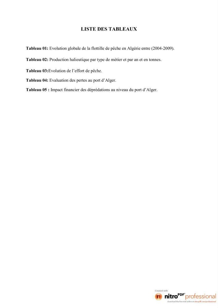 Impact de la déprédation des dauphins et interaction pêcherie-cétacés au niveau du port d\'Alger