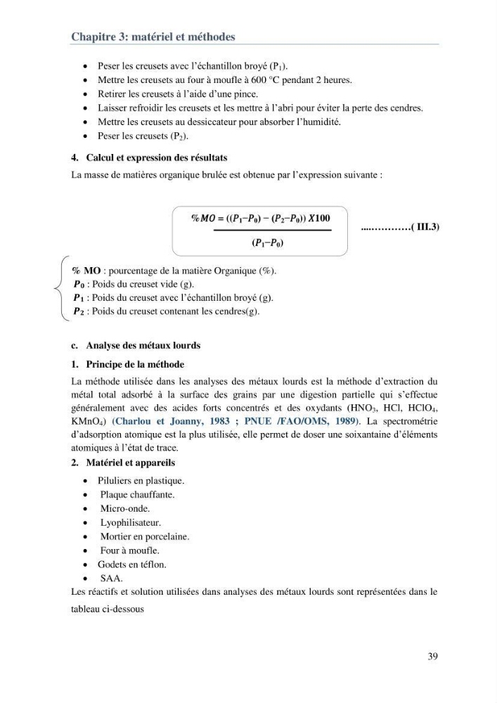 L\'étude d\'impact des produits de dragage du port de Bejaia sur l\'environnement \' arrière port \'