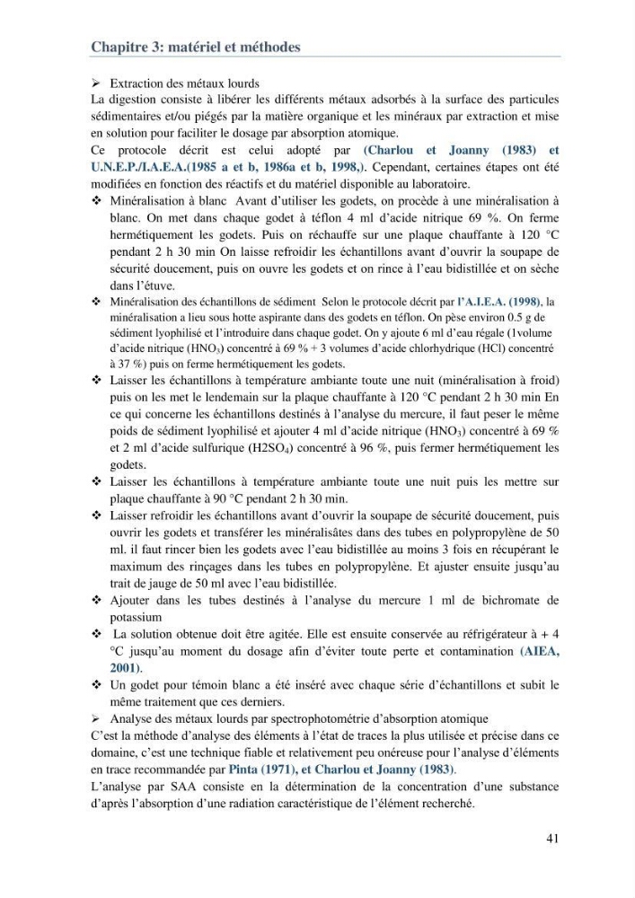 L\'étude d\'impact des produits de dragage du port de Bejaia sur l\'environnement \' arrière port \'