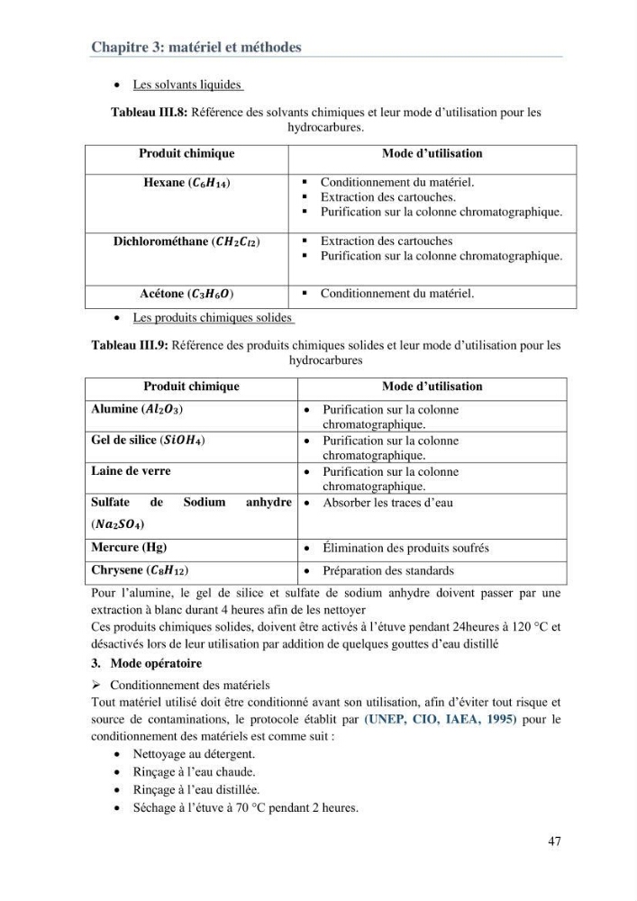 L\'étude d\'impact des produits de dragage du port de Bejaia sur l\'environnement \' arrière port \'
