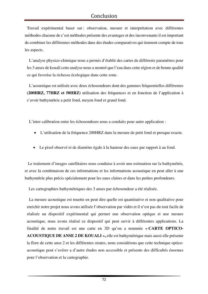 Développement des cartes bathymétriques côtières en combinant l\'imagerie satellitaire et la mesure par échosondeur: