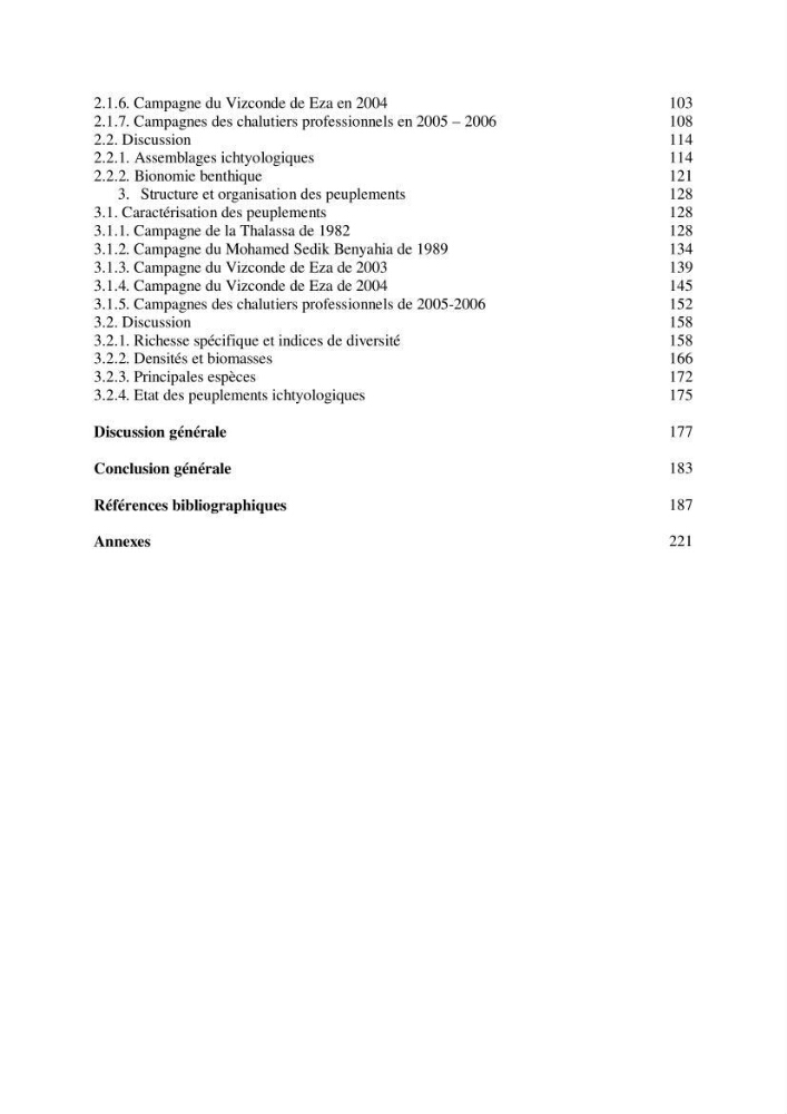 Contribution à la connaissance de la biodiversité des fonds chalutables de la côte algérienne