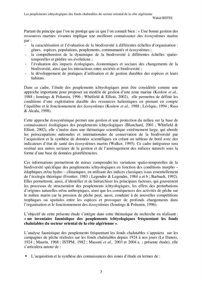 Contribution à la connaissance de la biodiversité des fonds chalutables de la côte algérienne