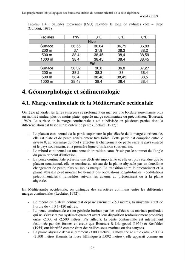 Contribution à la connaissance de la biodiversité des fonds chalutables de la côte algérienne