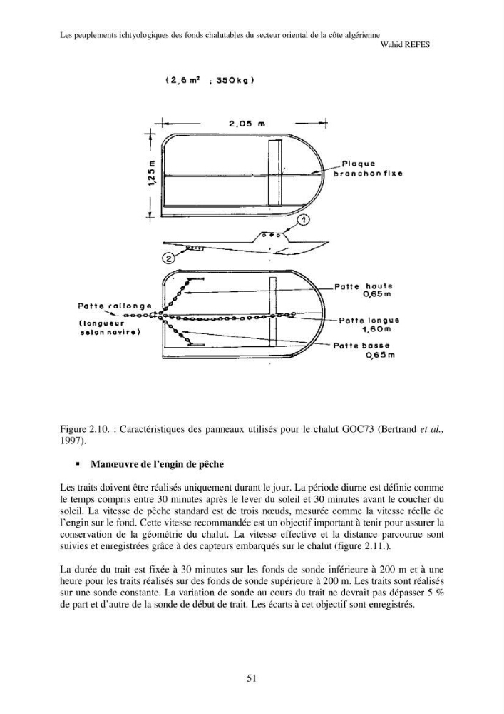 Contribution à la connaissance de la biodiversité des fonds chalutables de la côte algérienne