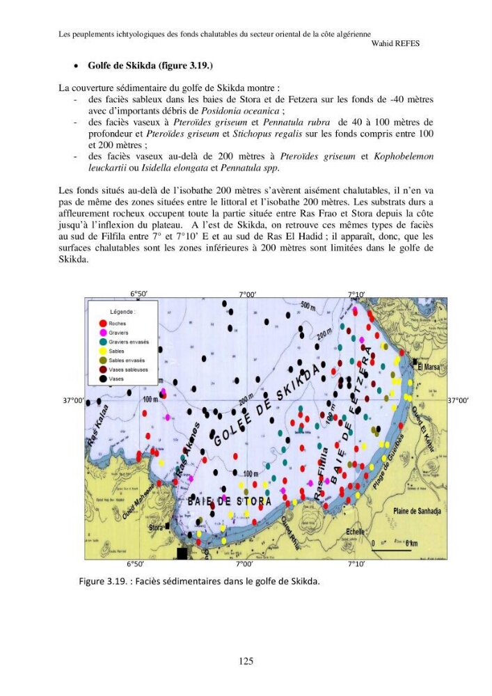 Contribution à la connaissance de la biodiversité des fonds chalutables de la côte algérienne