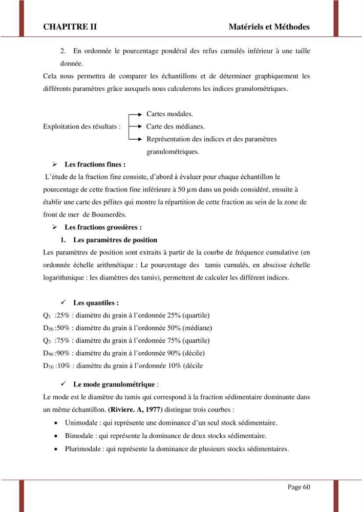 Processus morpho-sédimentaire et évolution multi-échelle de la plage front de mer de la ville de boumerdes :