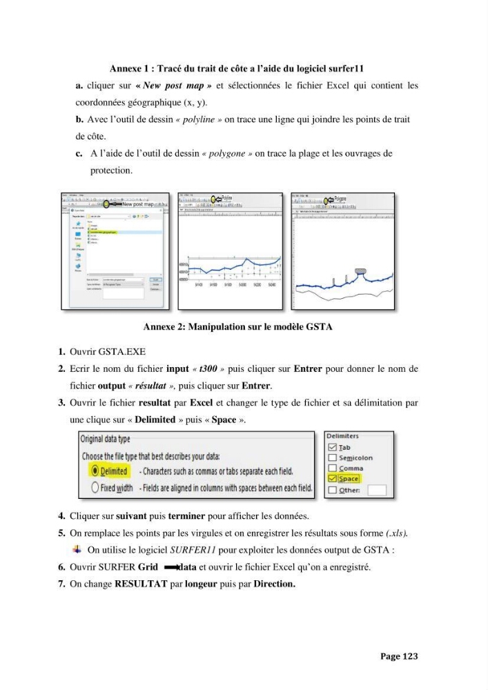 Processus morpho-sédimentaire et évolution multi-échelle de la plage front de mer de la ville de boumerdes :