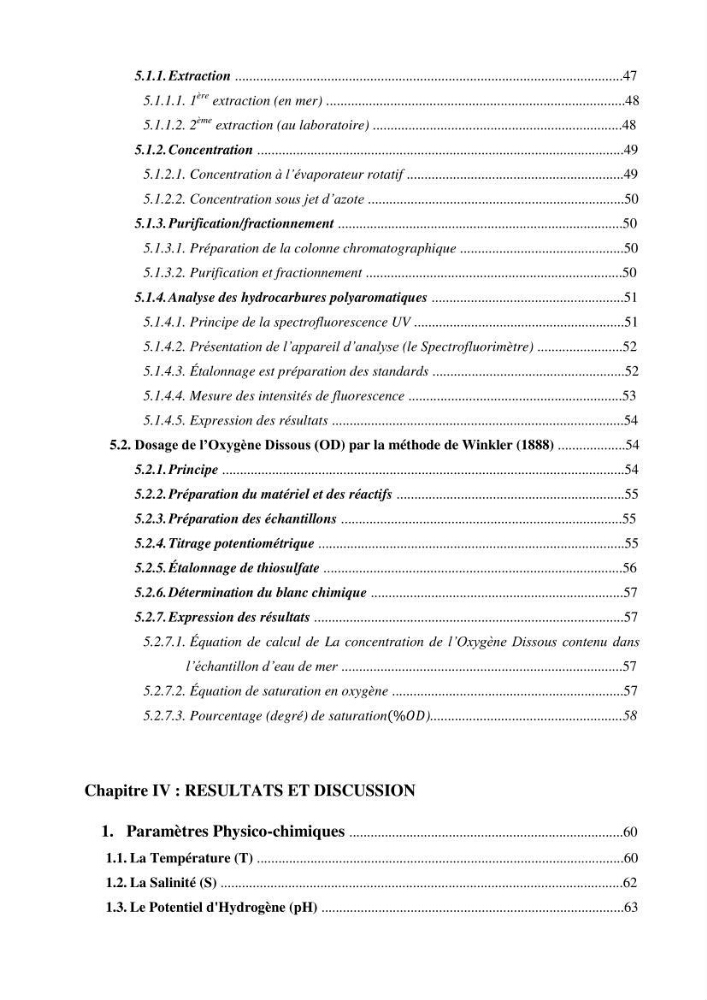 Diagnostic de contamination des eaux du littoral Agerois par les Hydrocarbures