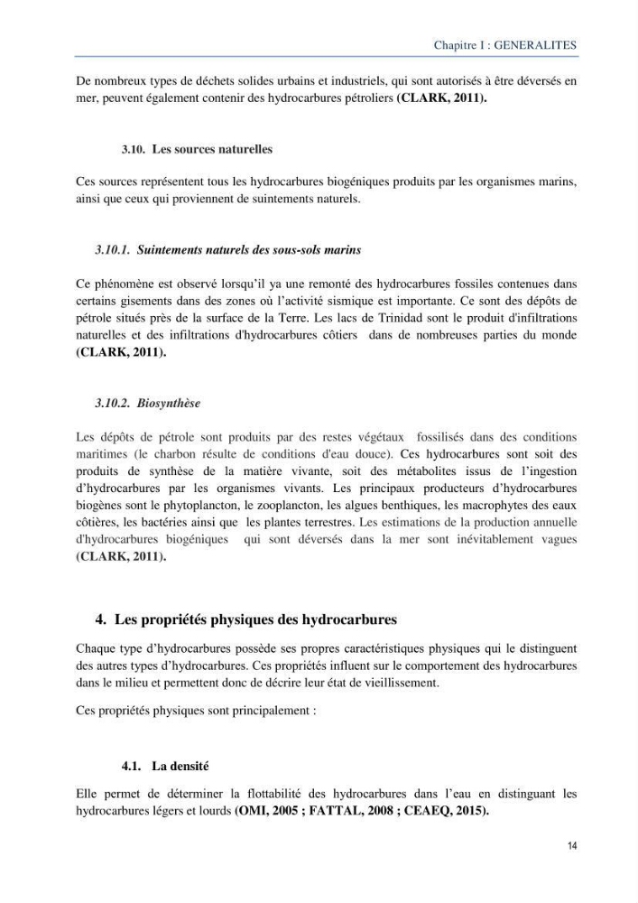 Diagnostic de contamination des eaux du littoral Agerois par les Hydrocarbures