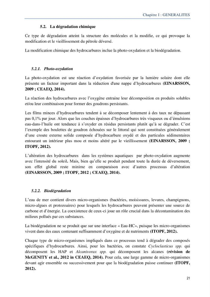 Diagnostic de contamination des eaux du littoral Agerois par les Hydrocarbures