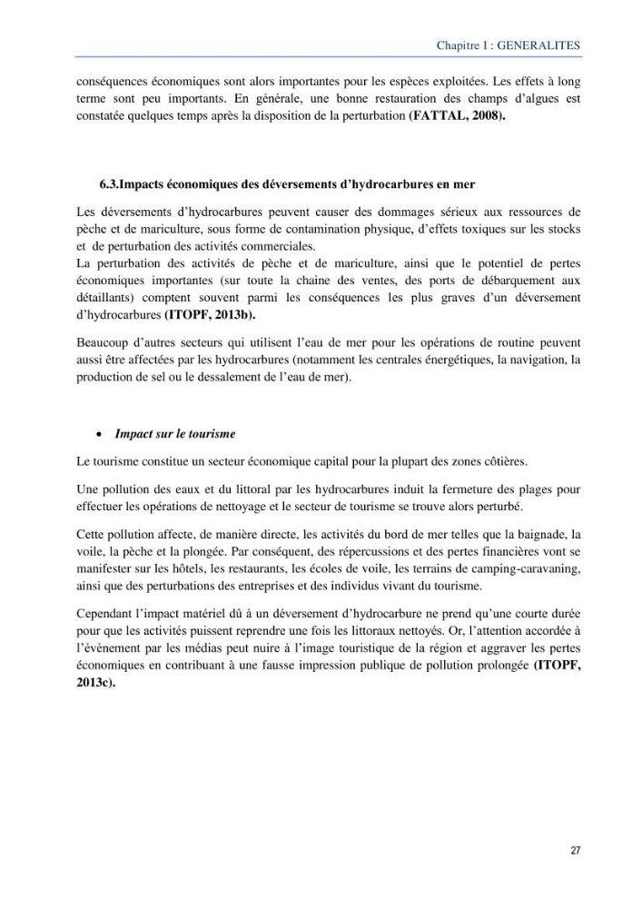 Diagnostic de contamination des eaux du littoral Agerois par les Hydrocarbures
