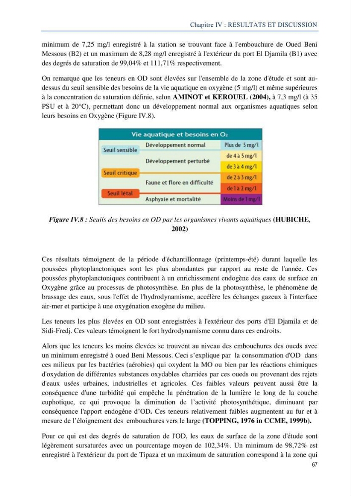 Diagnostic de contamination des eaux du littoral Agerois par les Hydrocarbures