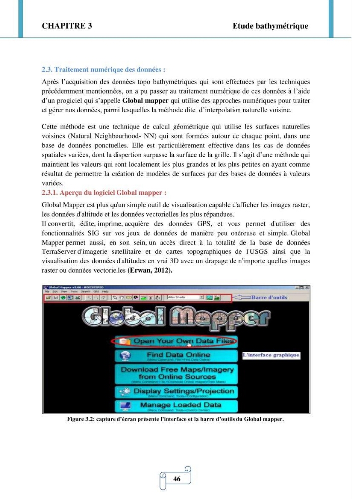 Modélisation numérique de la morphodynamique d\'une côte sableuse soumise à l\'effet des vagues et des houles cas : Plge de Sidi Fredj