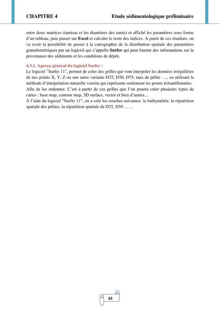 Modélisation numérique de la morphodynamique d\'une côte sableuse soumise à l\'effet des vagues et des houles cas : Plge de Sidi Fredj