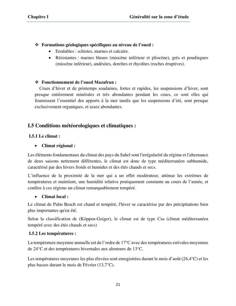 Etude du fonctionnement hydro-sédimentaire De la plage de Palm-Beach