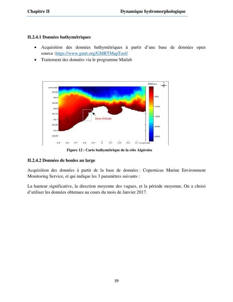 Etude du fonctionnement hydro-sédimentaire De la plage de Palm-Beach