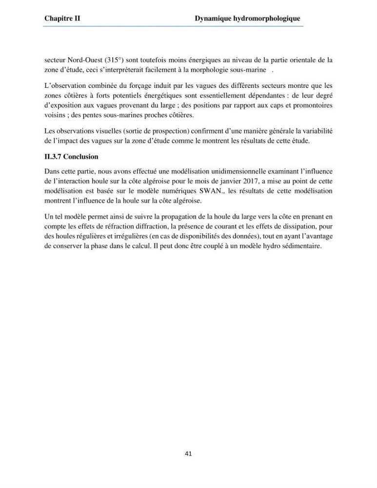 Etude du fonctionnement hydro-sédimentaire De la plage de Palm-Beach