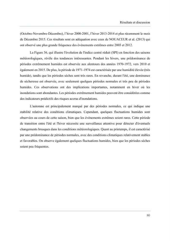 Contribution à l’étude des inondations dans une zone côtière wilaya d’Alger