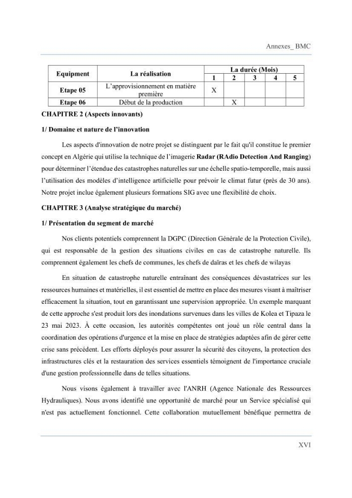 Contribution à l’étude des inondations dans une zone côtière wilaya d’Alger