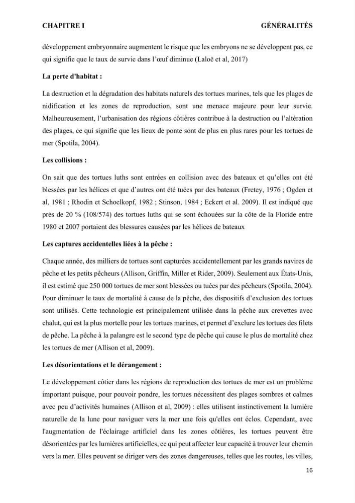 Mise en place d’une base de données pour l’étude des échouages de tortues marines méditerranéennes en Algérie.