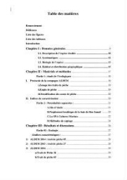 Etude de l’écologie et des Potentialités Aquacoles d’un Mollusque Bivalve Chlamys varia (Linnaeus, 1758) dans la baie de Bou Ismail: