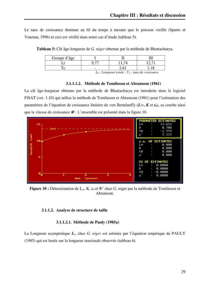 Contribution à l’étude de la croissance et de l’exploitation du gobie noir Gobius niger L., 1758 (Actinopterygii, Perciformes) du golfe de Béjaïa