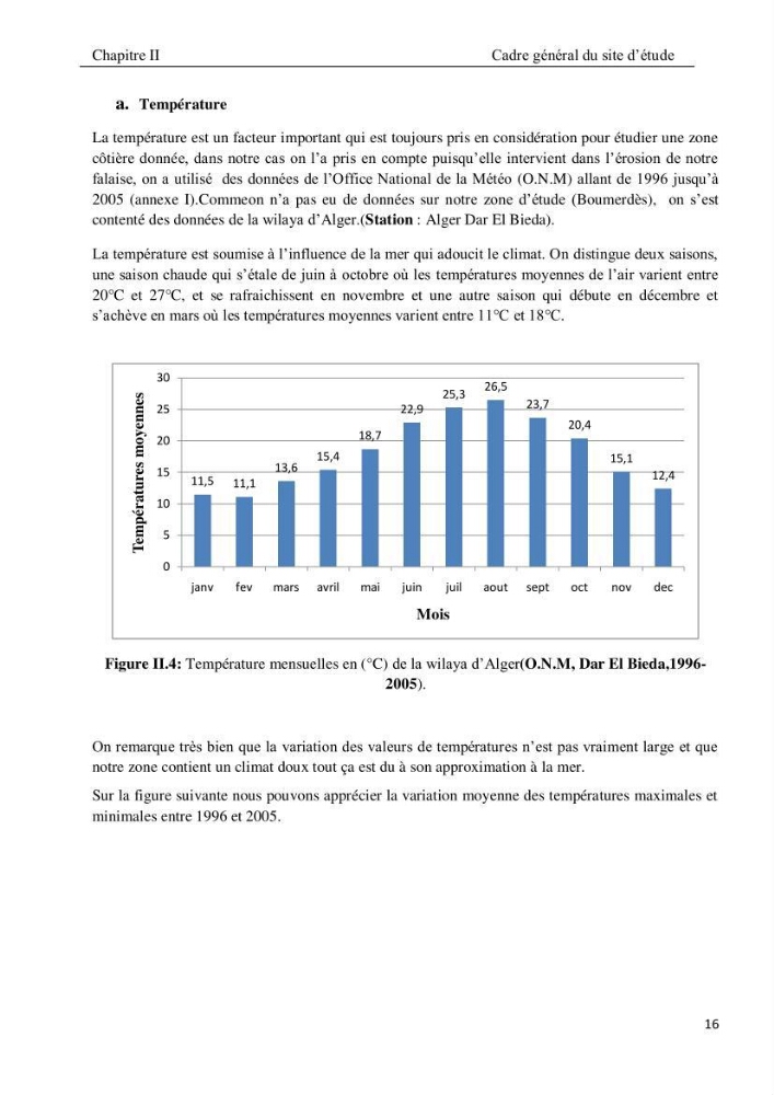 Evolution et dynamique de la falaise Est de Boumerdes et proposition des solutions: