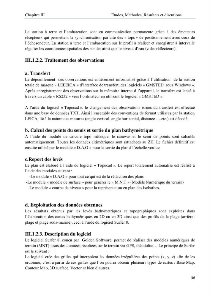 Evolution et dynamique de la falaise Est de Boumerdes et proposition des solutions: