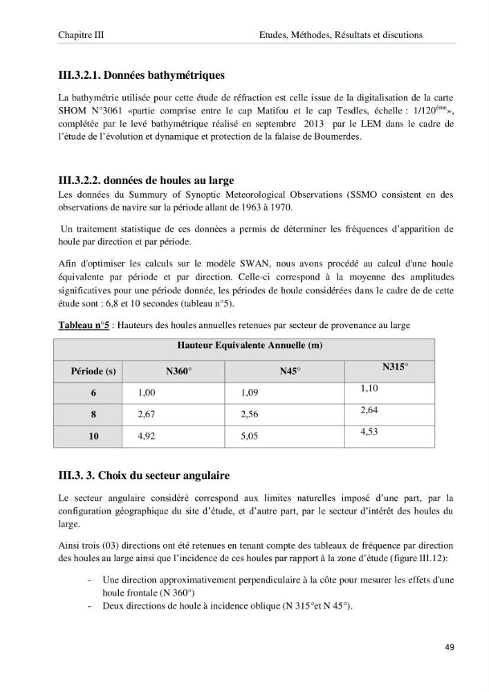 Evolution et dynamique de la falaise Est de Boumerdes et proposition des solutions: