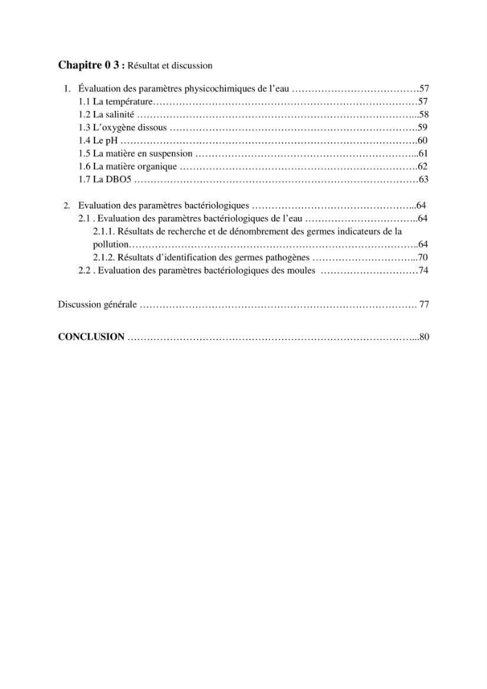 Evaluation des risques sanitaires liés aux déversements des effuents hospitaliers en mer