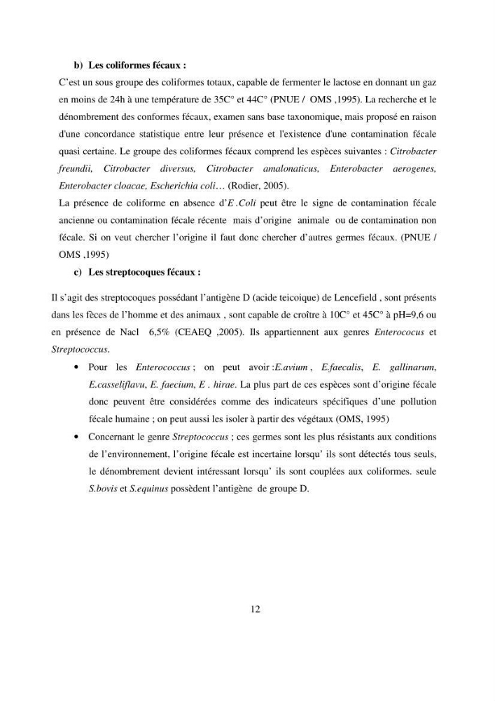 Evaluation des risques sanitaires liés aux déversements des effuents hospitaliers en mer