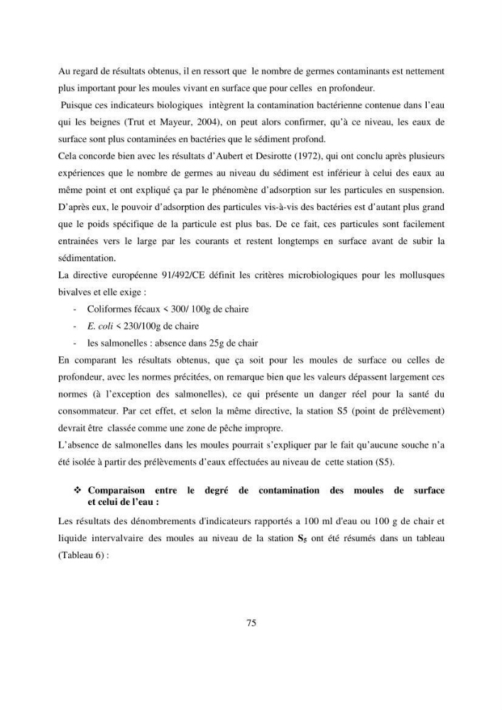 Evaluation des risques sanitaires liés aux déversements des effuents hospitaliers en mer