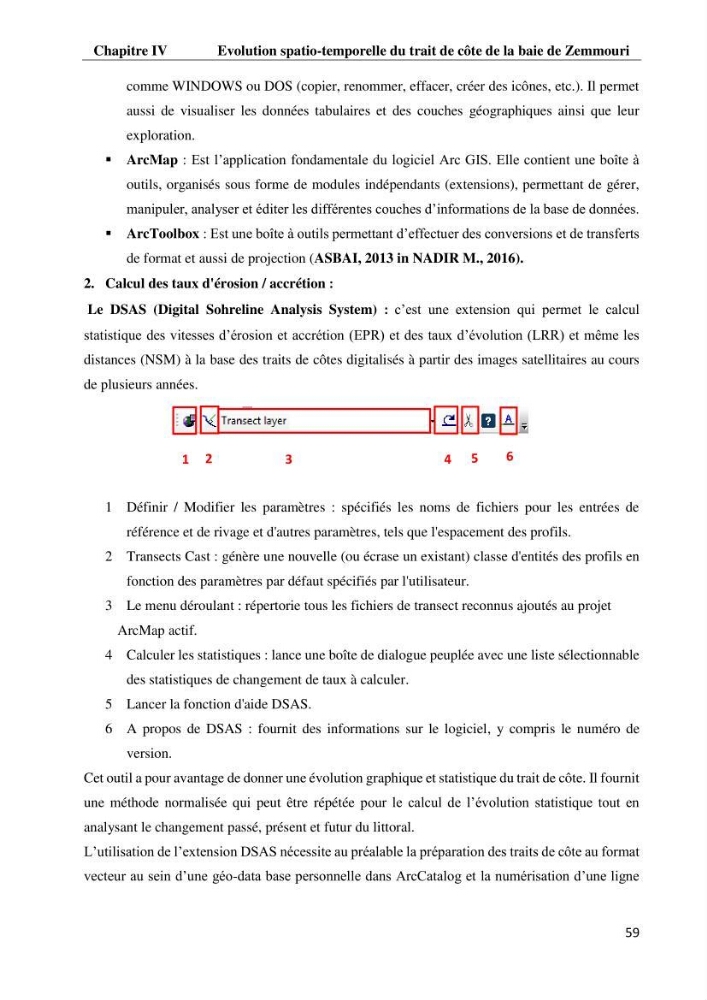 Evaluation des impacts des changements climatiques et des activités anthropiques sur le littoral de la baie de Zemmouri :Vulnérabilité et adaptation