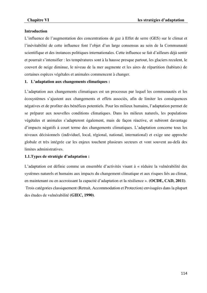 Evaluation des impacts des changements climatiques et des activités anthropiques sur le littoral de la baie de Zemmouri :Vulnérabilité et adaptation