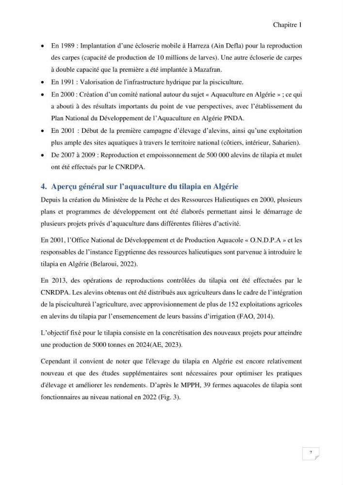 Elevage du Tilapia en système Biofloc effets de différentes sources de carbone sur les paramètres du milieu et les performances zootechniques