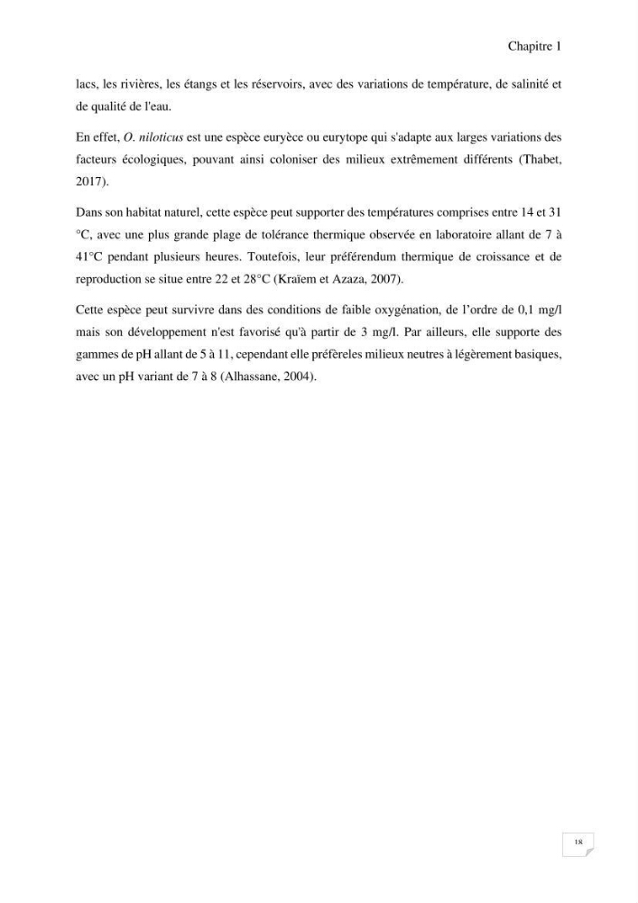 Elevage du Tilapia en système Biofloc effets de différentes sources de carbone sur les paramètres du milieu et les performances zootechniques