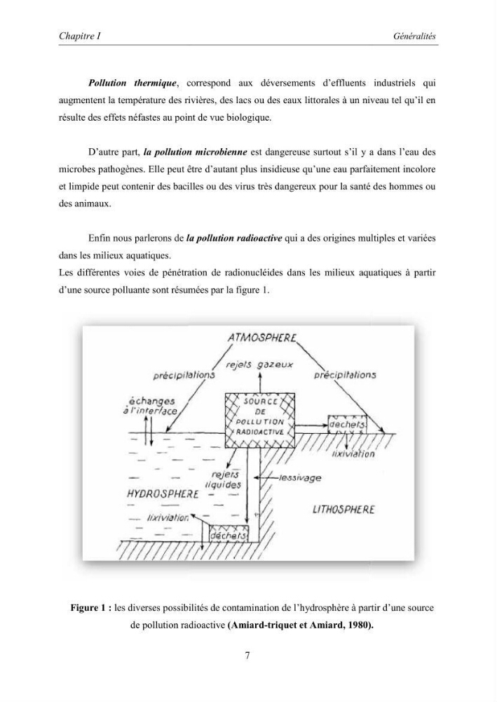 Inventaire des sources terrestres de pollution marine le long du littoral Algérien
