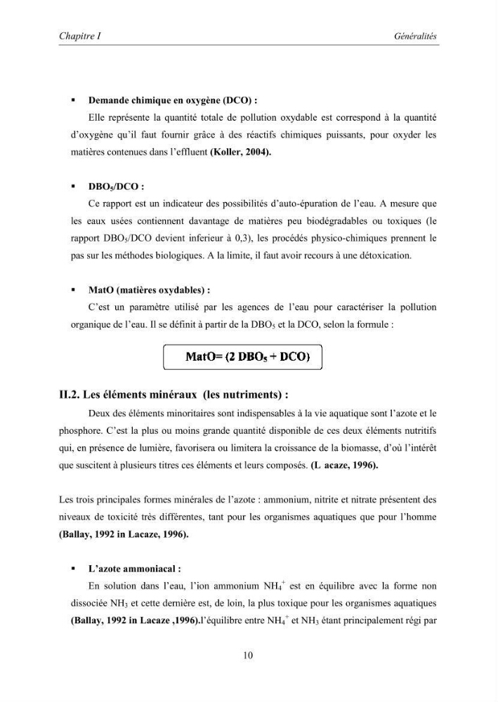 Inventaire des sources terrestres de pollution marine le long du littoral Algérien